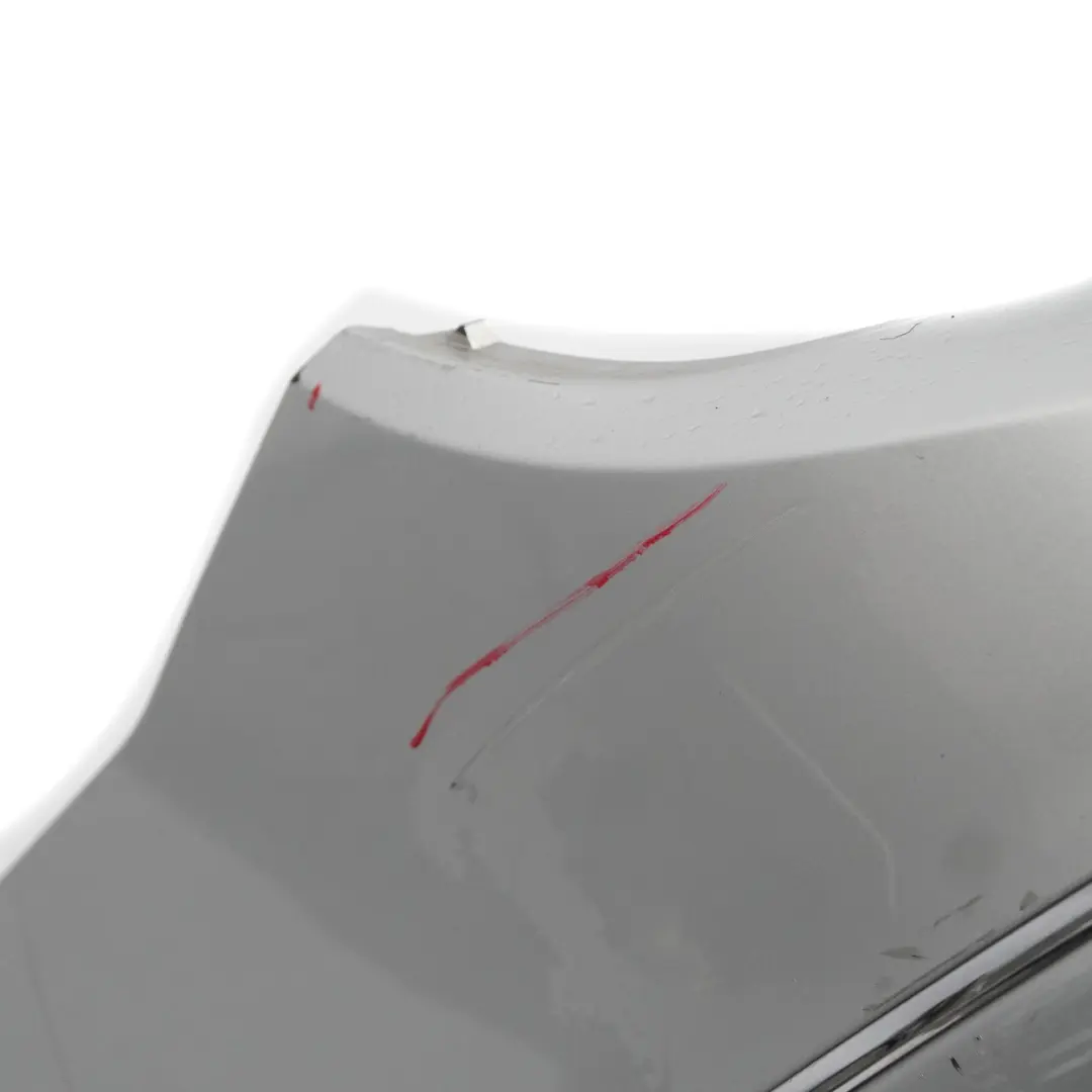 Bumper Trim Panel Cover Avantgarde Iridium Silver - 775 to Mercedes S204 Rear with Part number A2048800947 Mercedes S204 Rear Bumper Trim Panel Cover Avantgarde Iridium Silver - 775 - SKU A2048800947-IRS - Part number A2048800947