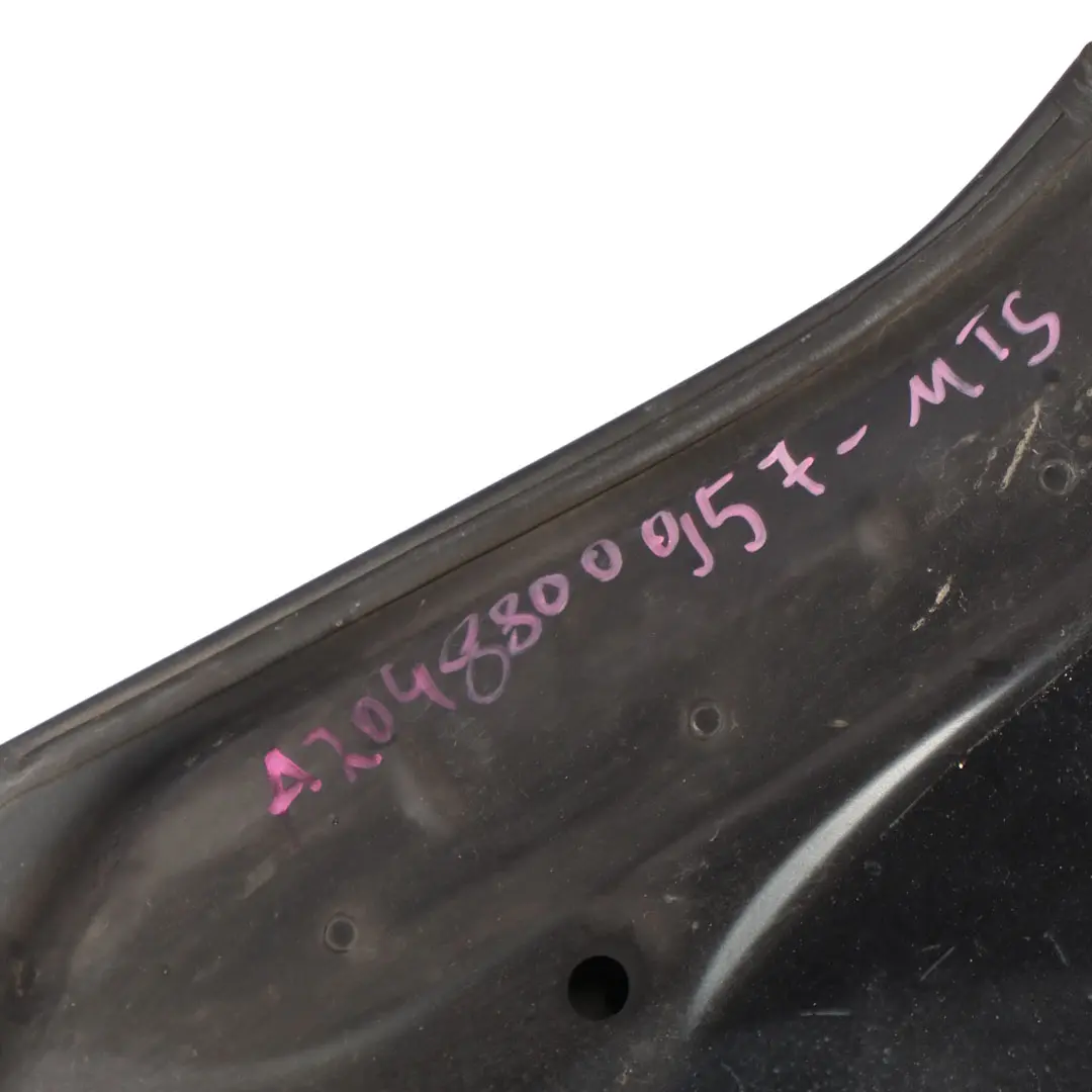 Hood Bonnet Trim Panel Engine Cover Magnetite Black - 183 to Mercedes W204 with Part number A2048800957 Mercedes W204 Hood Bonnet Trim Panel Engine Cover Magnetite Black - 183 - SKU A2048800957-MTS - Part number A2048800957