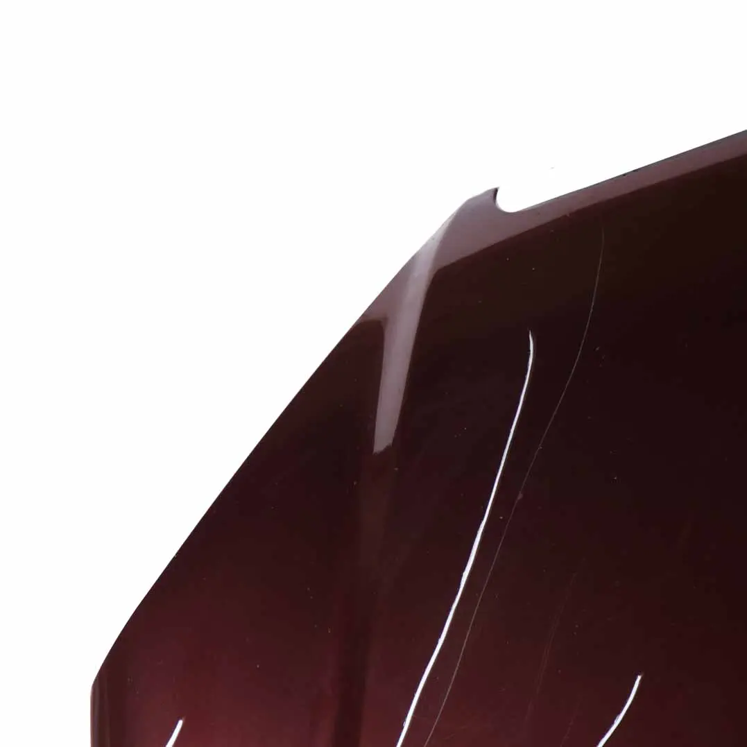 Hood Bonnet Trim Panel Engine Cover Carneol Red Metallic - 544 to Mercedes W204 with Part number A2048801057 Mercedes W204 Hood Bonnet Trim Panel Engine Cover Carneol Red Metallic - 544 - SKU A2048801057-CR - Part number A2048801057