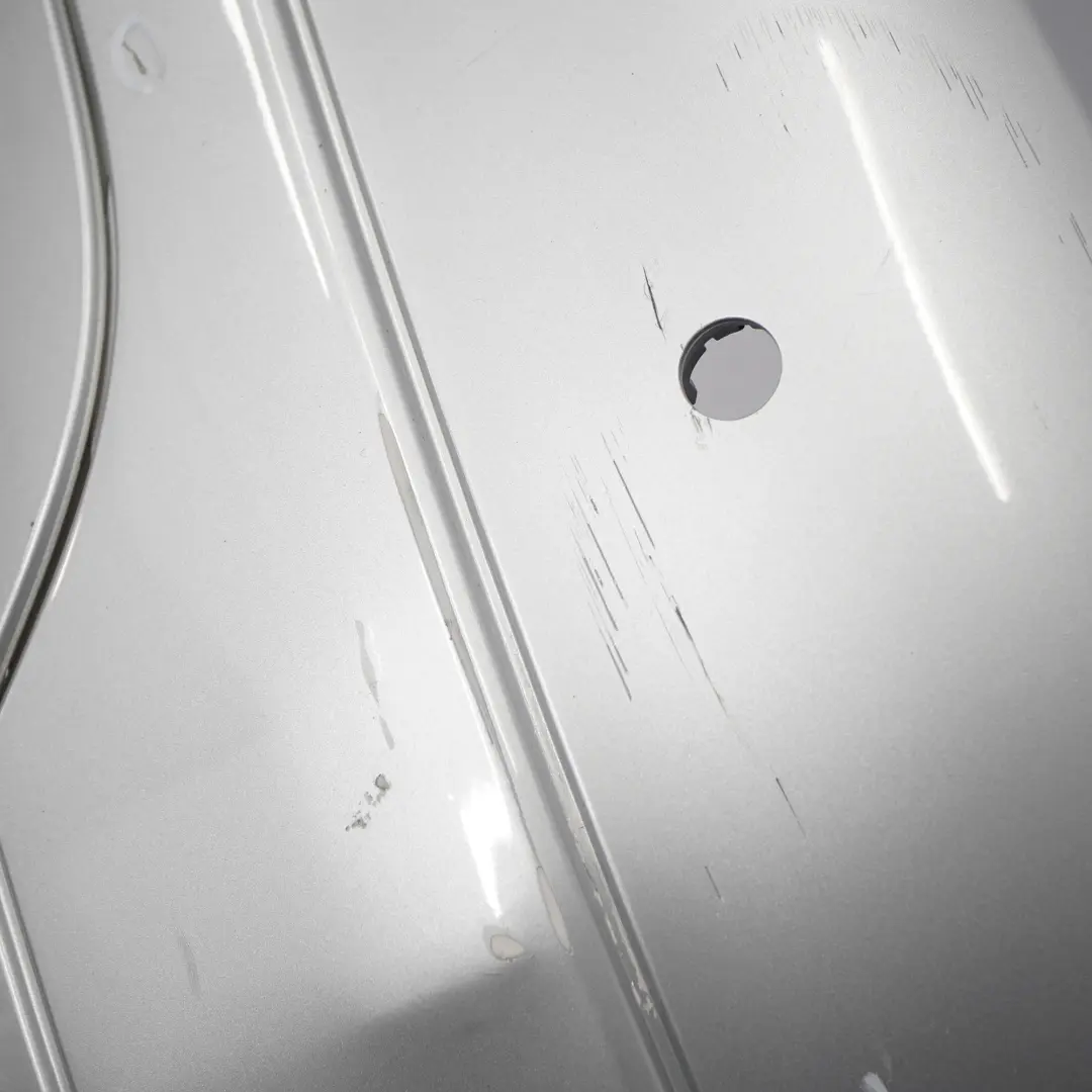 Bumper Trim Panel Cover Iridium Silver Metallic - 775 to Mercedes W204 Rear with Part number A2048801240 Mercedes W204 Rear Bumper Trim Panel Cover Iridium Silver Metallic - 775 - SKU A2048801240-IRS - Part number A2048801240