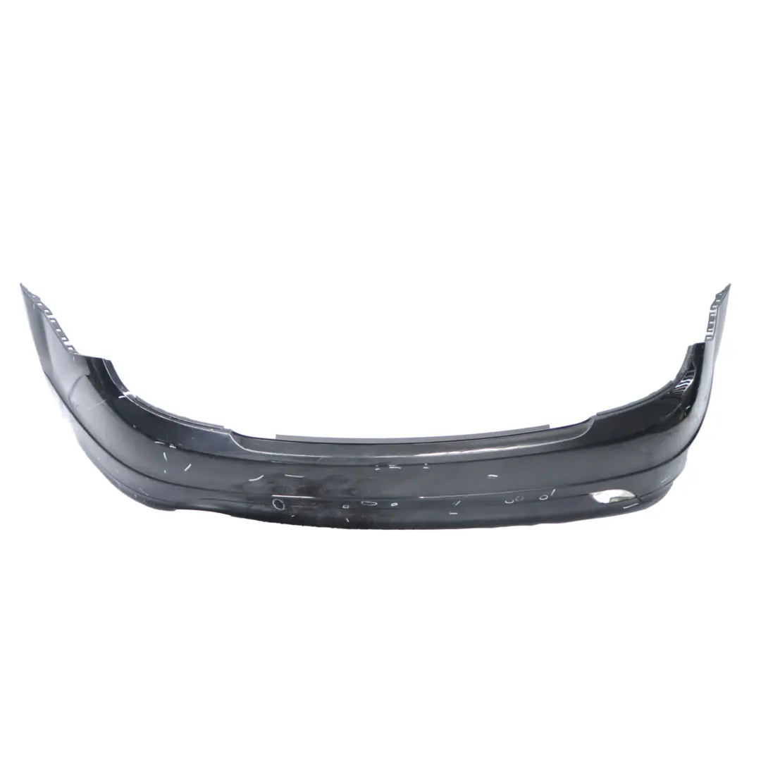 Mercedes W204 Rear Bumper Trim Panel Cover Obsidian Black - 197 - SKU A2048801240-OB - Part number A2048801240
