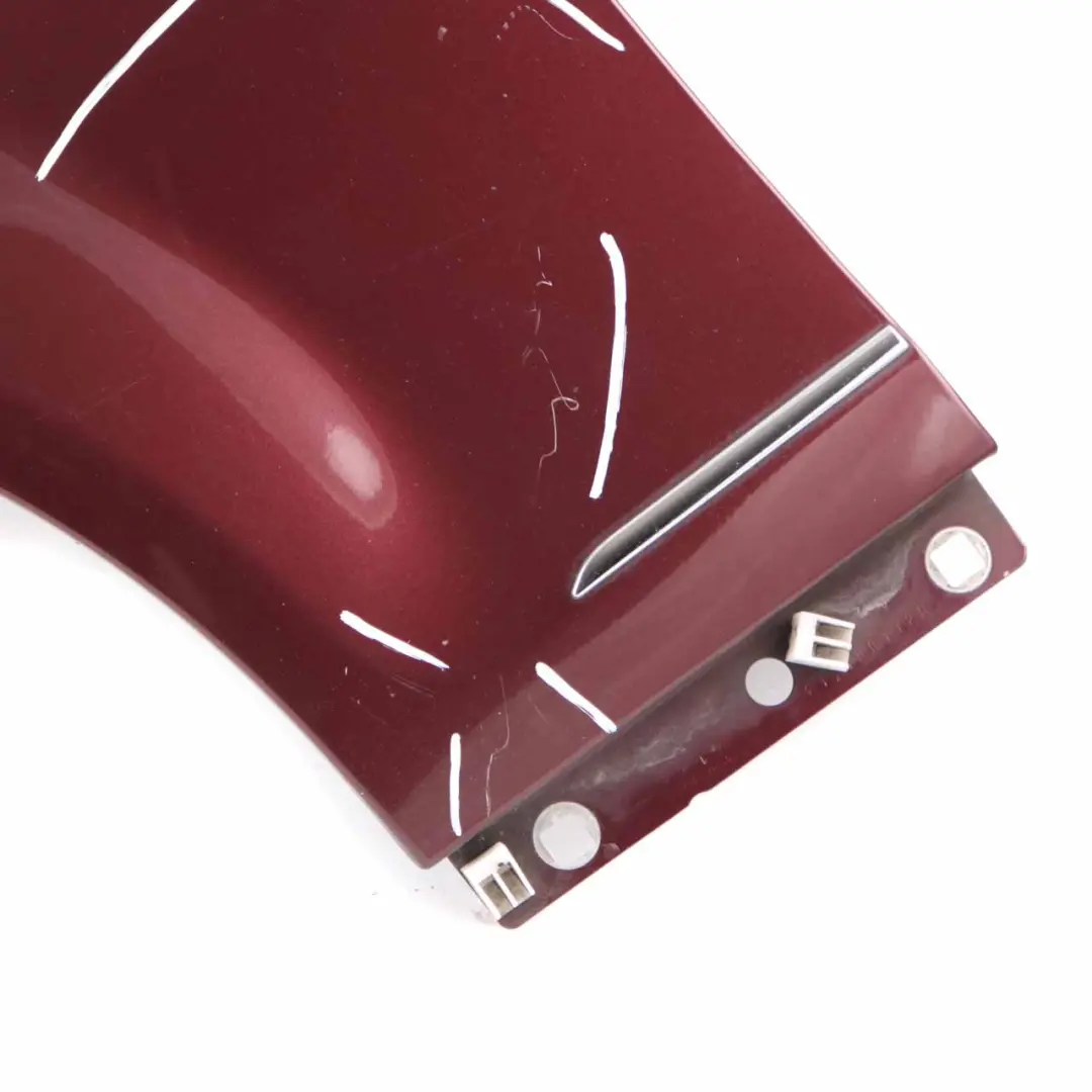 Side Wing Panel Front Left N/S Fender Carneol Red - 544 to Mercedes W204 with Part number A2048801318 Mercedes W204 Side Wing Panel Front Left N/S Fender Carneol Red - 544 - SKU A2048801318-CR - Part number A2048801318
