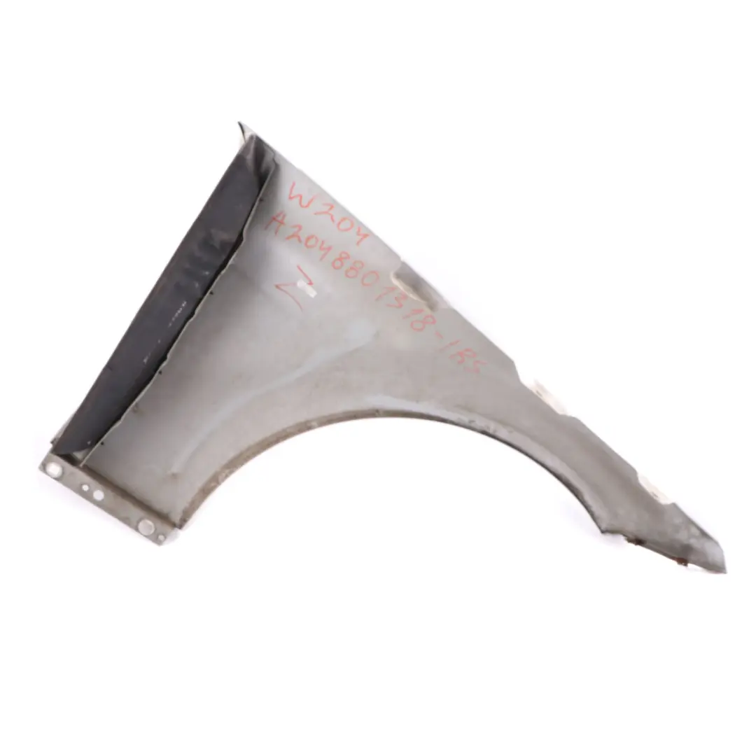 Alare Laterale Anteriore Sinistro Parafango Iridium Silver 775 per Mercedes W204 con numero di parte A2048801318 Mercedes W204 Alare Laterale Anteriore Sinistro Parafango Iridium Silver 775 - SKU A2048801318-IRS1 - Numero di parte A2048801318
