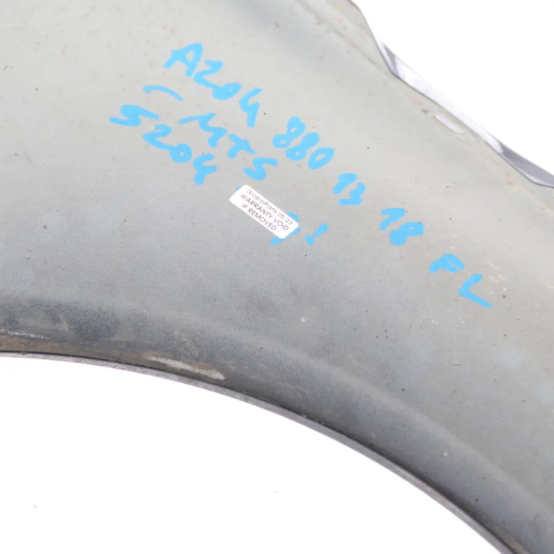 Side Wing Panel Front Left N/S Fender Magnetite Black - 183 to Mercedes W204 with Part number A2048801318 Mercedes W204 Side Wing Panel Front Left N/S Fender Magnetite Black - 183 - SKU A2048801318-MTS - Part number A2048801318