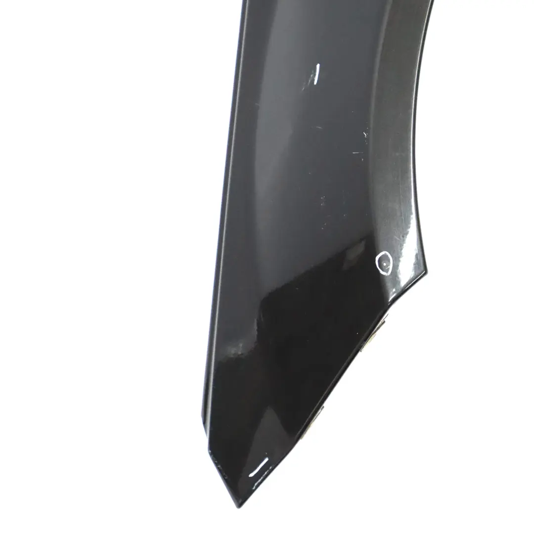 Mercedes W204 Side Wing Panel Front Left N/S Fender Obsidian Black Metallic 197 - SKU A2048801318-OB1 - Part number A2048801318