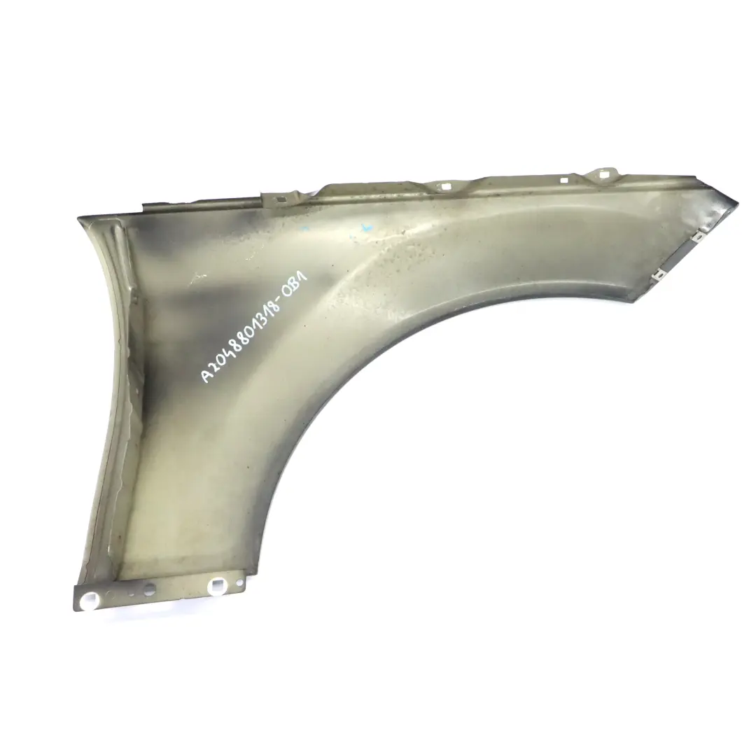 Mercedes W204 Pannello alare laterale anteriore sinistro Obsidian Black - 197 - SKU A2048801318-OB1 - Numero di parte A2048801318