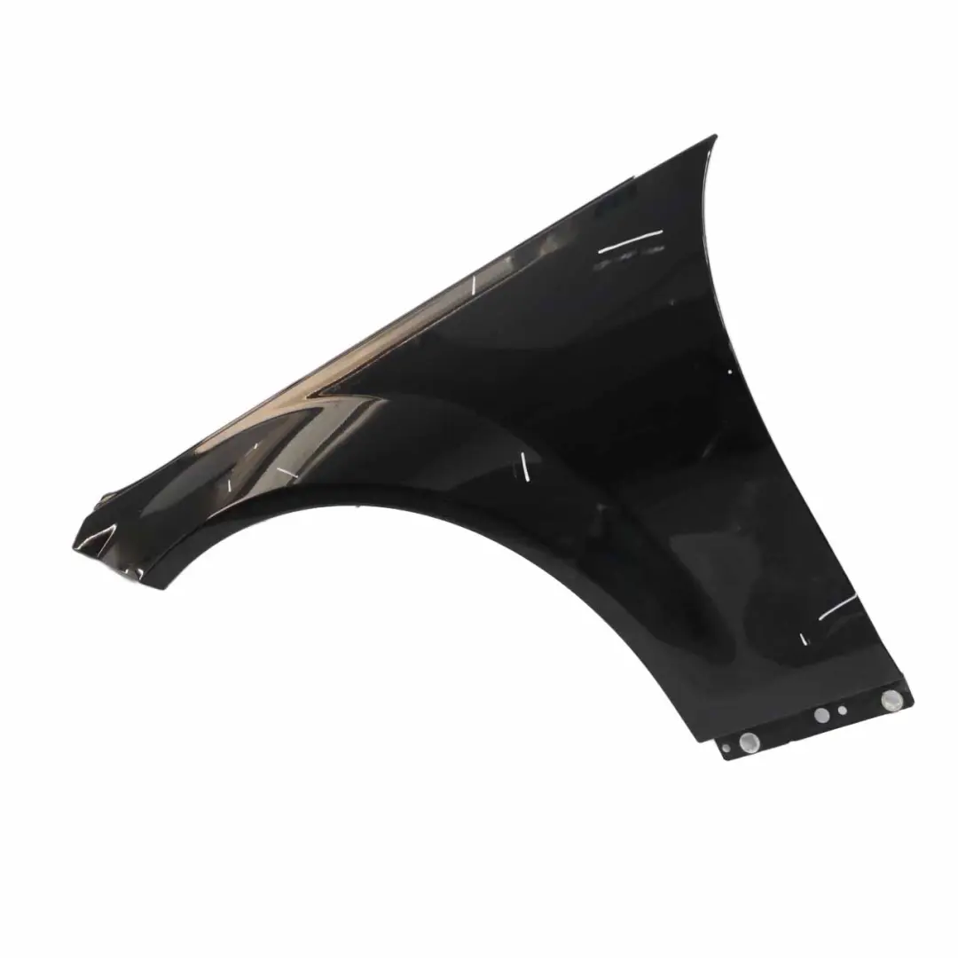 Mercedes W204 Side Wing Panel Front Left N/S Fender Obsidian Black Metallic 197 - SKU A2048801318-OB4 - Part number A2048801318