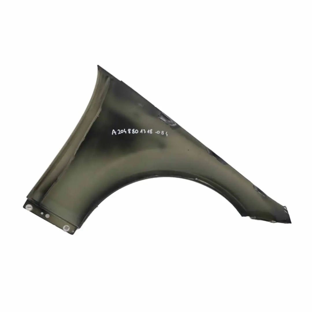 Pannello alare laterale anteriore sinistro Obsidian Black 197 per Mercedes W204 con numero di parte A2048801318 Mercedes W204 Pannello alare laterale anteriore sinistro Obsidian Black 197 - SKU A2048801318-OB4 - Numero di parte A2048801318