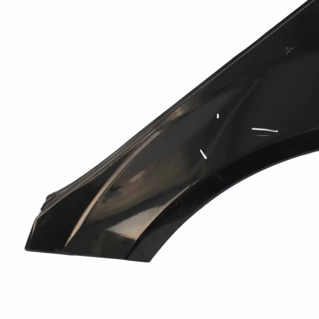 Mercedes W204 Side Wing Panel Front Left N/S Fender Obsidian Black Metallic 197 - SKU A2048801318-OB4 - Part number A2048801318
