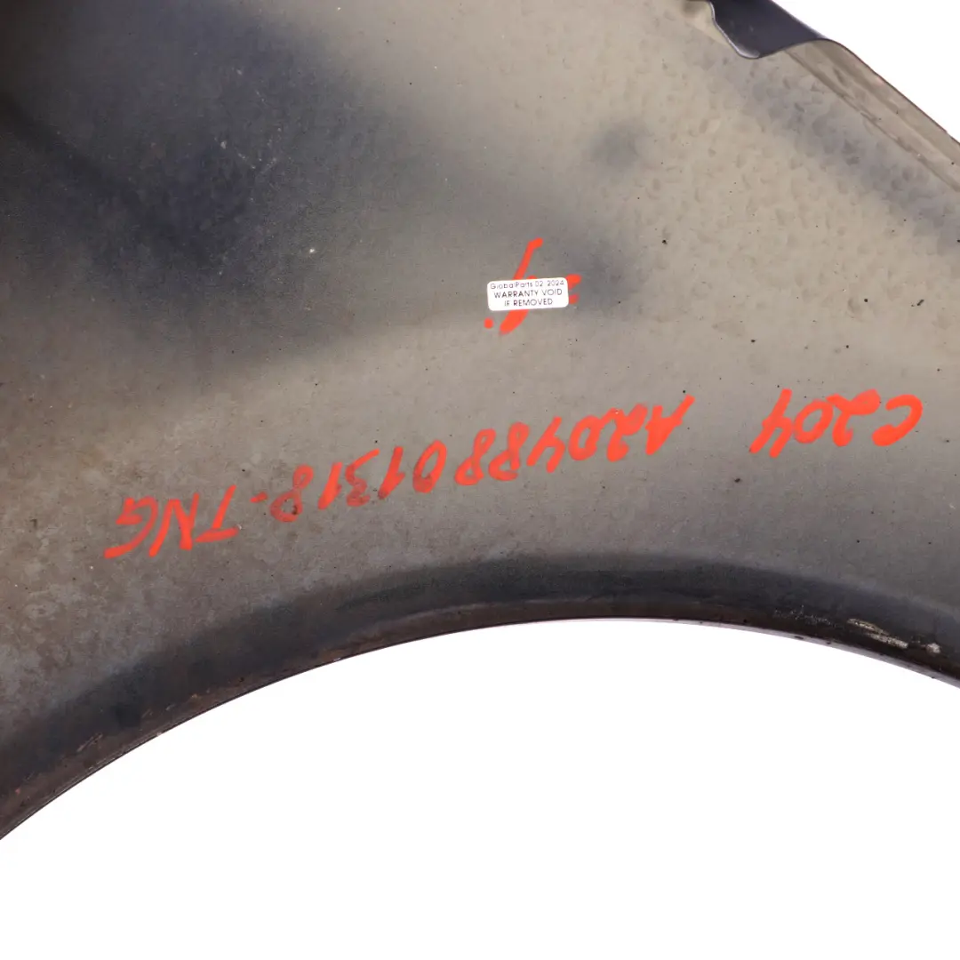 Side Wing Panel Front Left N/S Fender Tenorite Grey Metallic - 755 to Mercedes W204 with Part number A2048801318 Mercedes W204 Side Wing Panel Front Left N/S Fender Tenorite Grey Metallic - 755 - SKU A2048801318-TNG - Part number A2048801318
