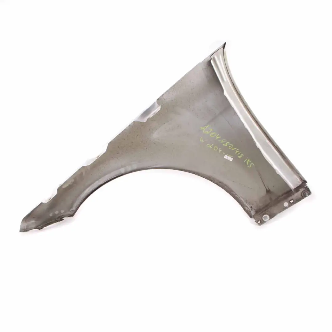 Side Wing Panel Front Right O/S Fender Iridium Silver - 775 to Mercedes W204 with Part number A2048801418 Mercedes W204 Side Wing Panel Front Right O/S Fender Iridium Silver - 775 - SKU A2048801418-IRS - Part number A2048801418