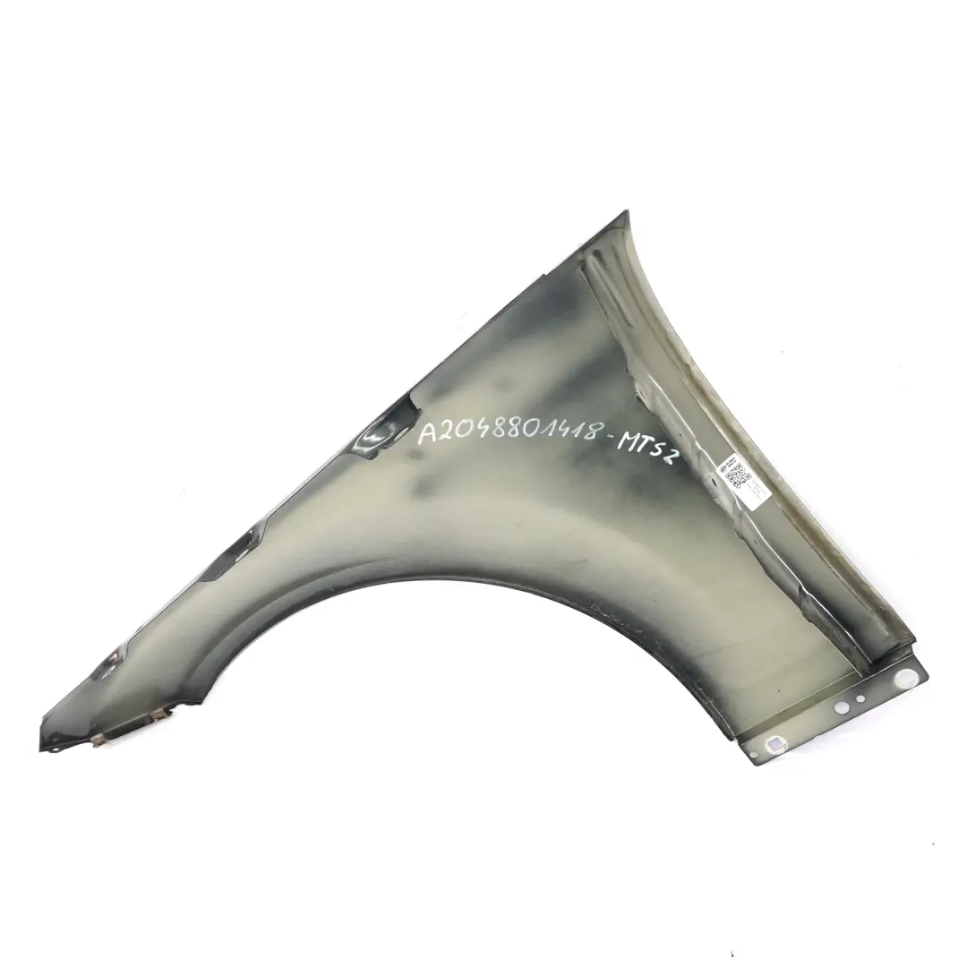 Mercedes W204 Panel lateral delantero derecho Fender Magnetit Schwarz Negro 183 - SKU A2048801418-MTS2 - Número de pieza A2048801418