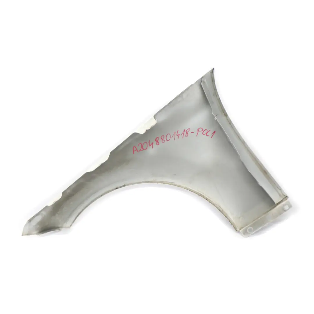 Mercedes W204 Guardabarros lateral derecho delantero Blanco polar - 149 - SKU A2048801418-POL1 - Número de pieza A2048801418