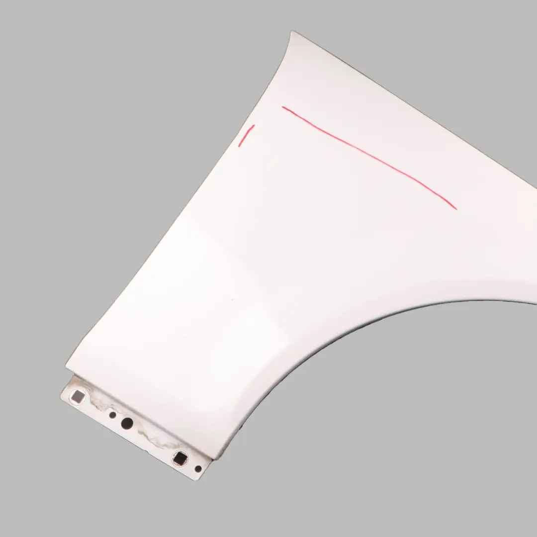 Side Wing Panel Front Right O/S Fender Polar White - 149 to Mercedes W204 with Part number A2048801418 Mercedes W204 Side Wing Panel Front Right O/S Fender Polar White - 149 - SKU A2048801418-POL - Part number A2048801418
