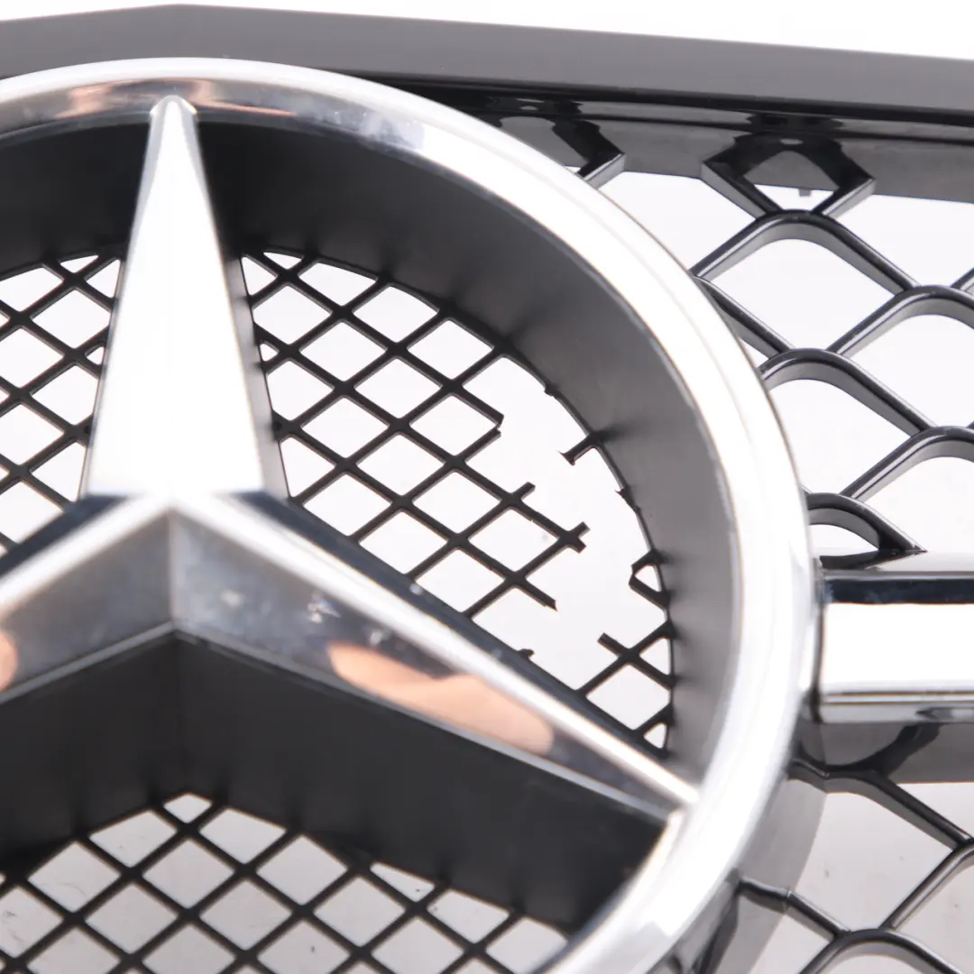 Hood Bonnet Grille Front Radiator Beam Trim Panel Black Chrome to Mercedes C204 with Part number A2048802083 Mercedes C204 Hood Bonnet Grille Front Radiator Beam Trim Panel Black Chrome - SKU A2048802083 - Part number A2048802083