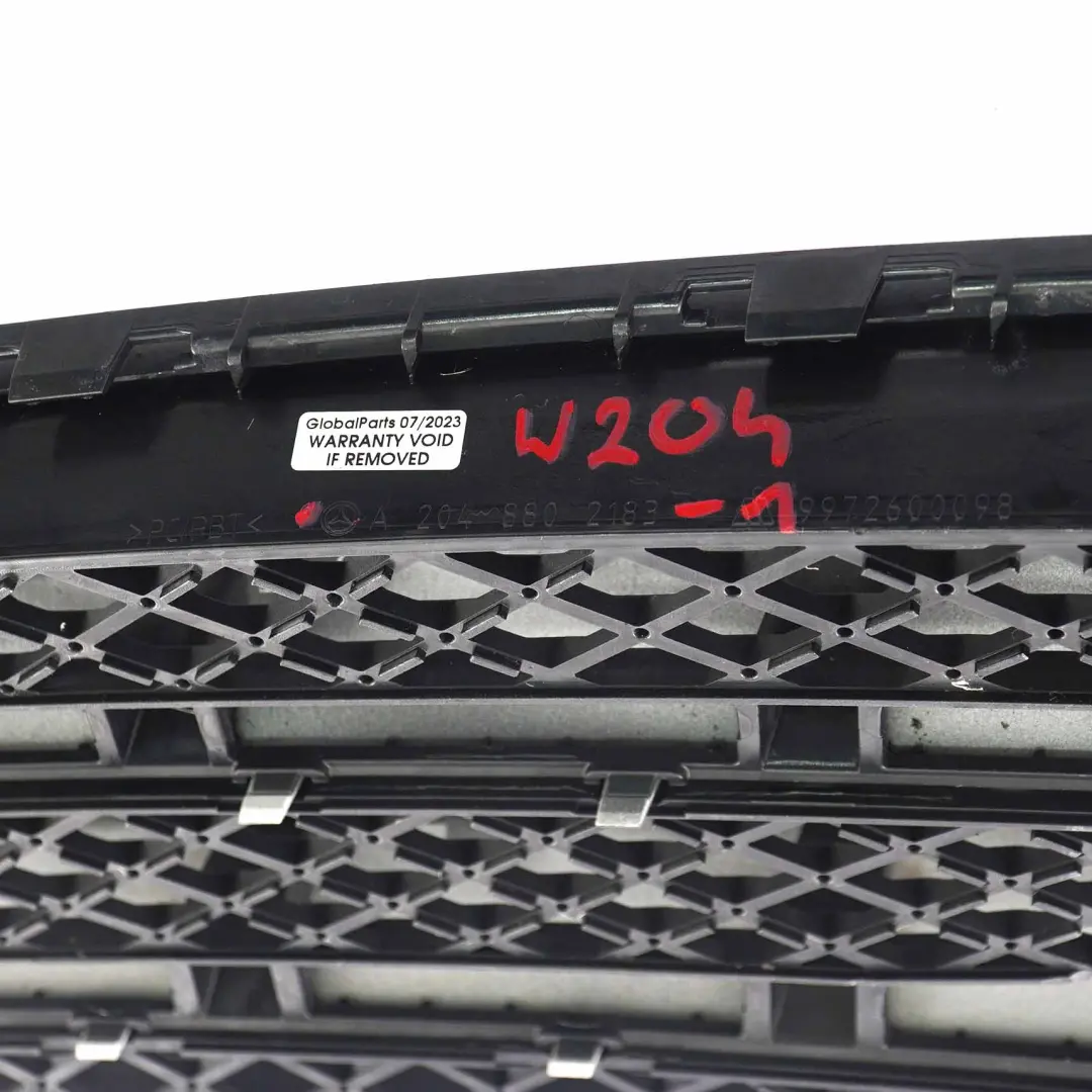 Mercedes W204 Coupe Capot Bonnet Grille Cache radiateur Panneau - SKU A2048802183-1 - Numéro de pièce A2048802183