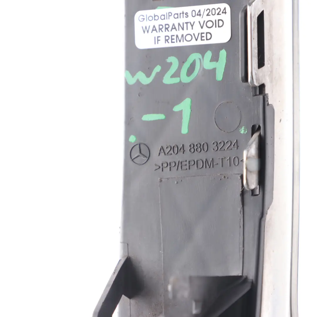 Mercedes W204 parachoques delantero rejilla izquierda cubierta tira de ajuste - SKU A2048803224-1 - Número de pieza A2048803224