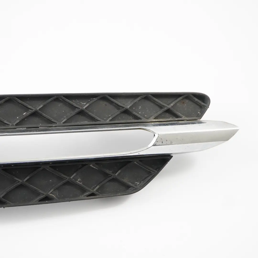 Front Bumper Grille Left N/S Grid Cover Trim Strip to Mercedes W204 with Part number A2048803224 Mercedes W204 Front Bumper Grille Left N/S Grid Cover Trim Strip - SKU A2048803224 - Part number A2048803224