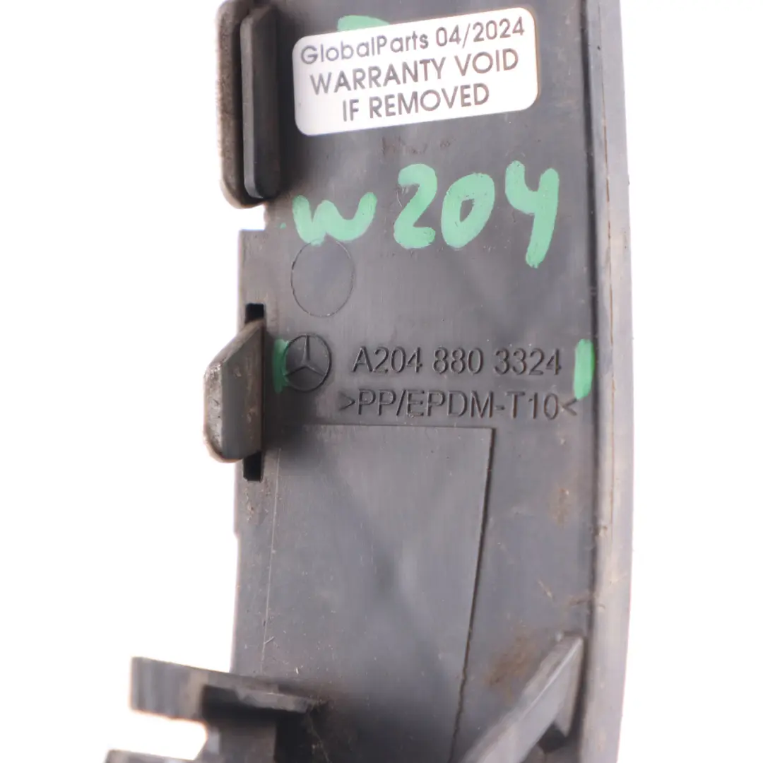 Copertura Paraurti Anteriore Griglia Inferiore Destro per Mercedes W204 con numero di parte A2048803324 Mercedes W204 Copertura Paraurti Anteriore Griglia Inferiore Destro - SKU A2048803324 - Numero di parte A2048803324