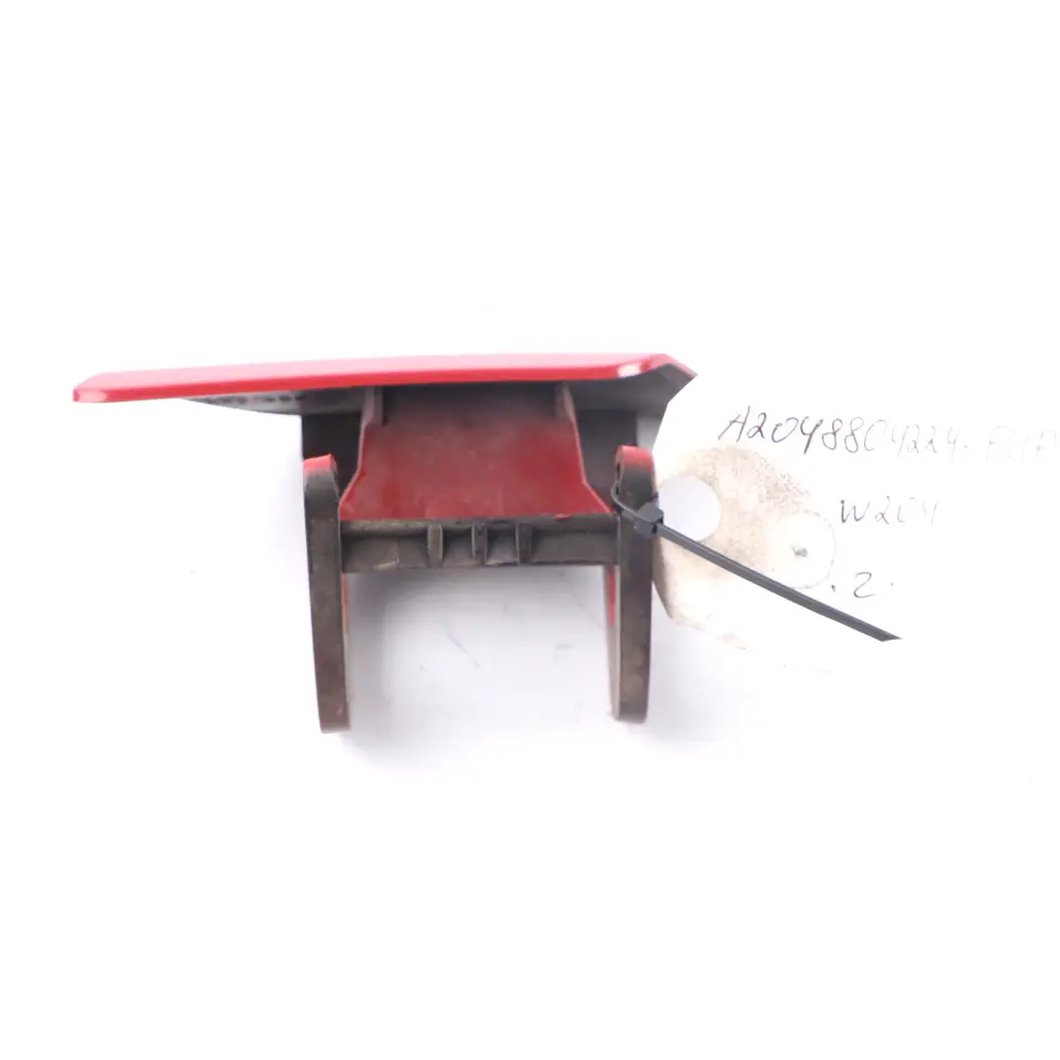 Headlight Washer Cover Left N/S Fire Opal Red - 590 to Mercedes W204 with Part number A2048804224 Mercedes W204 Headlight Washer Cover Left N/S Fire Opal Red - 590 - SKU A2048804224-FUP - Part number A2048804224