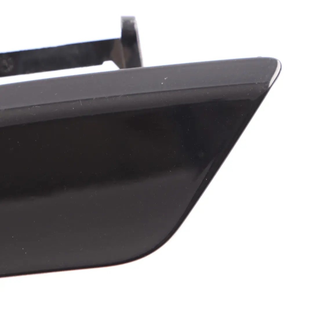 Headlight Washer Cover Front Left N/S Obsidian Black Mercedes W204 - SKU A2048804224-OB - Part number A2048804224
