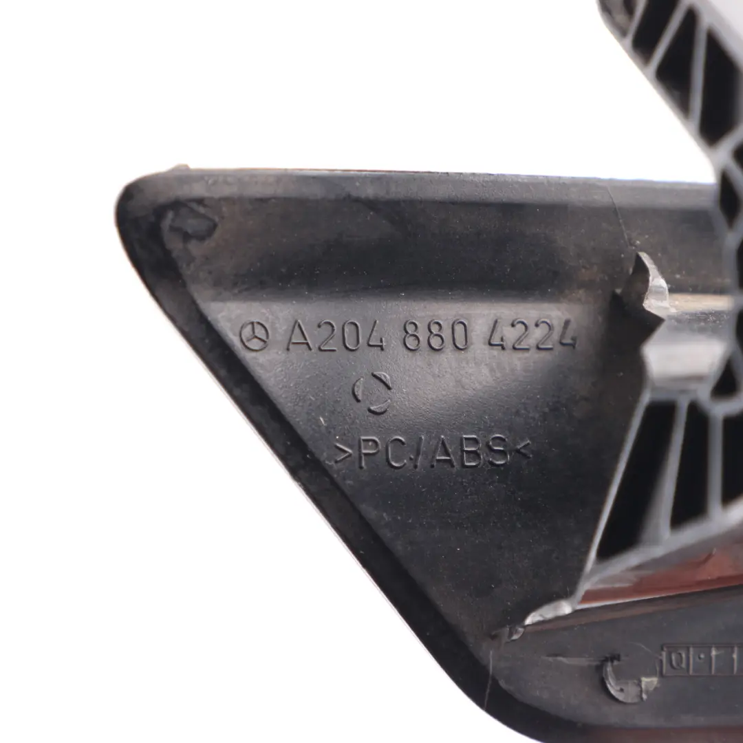 Mercedes W204 Coperchio lavafari anteriore sinistro nero ossidiana - SKU A2048804224-OB - Numero di parte A2048804224