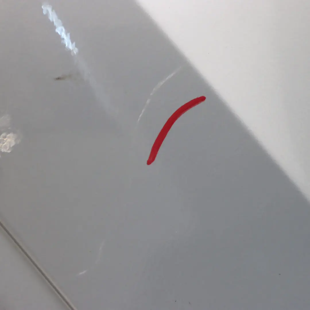 Bumper Trim Panel Iridium Silver Metallic - 775 to Mercedes W204 Rear with Part number A2048805940 Mercedes W204 Rear Bumper Trim Panel Iridium Silver Metallic - 775 - SKU A2048805940-IRS - Part number A2048805940