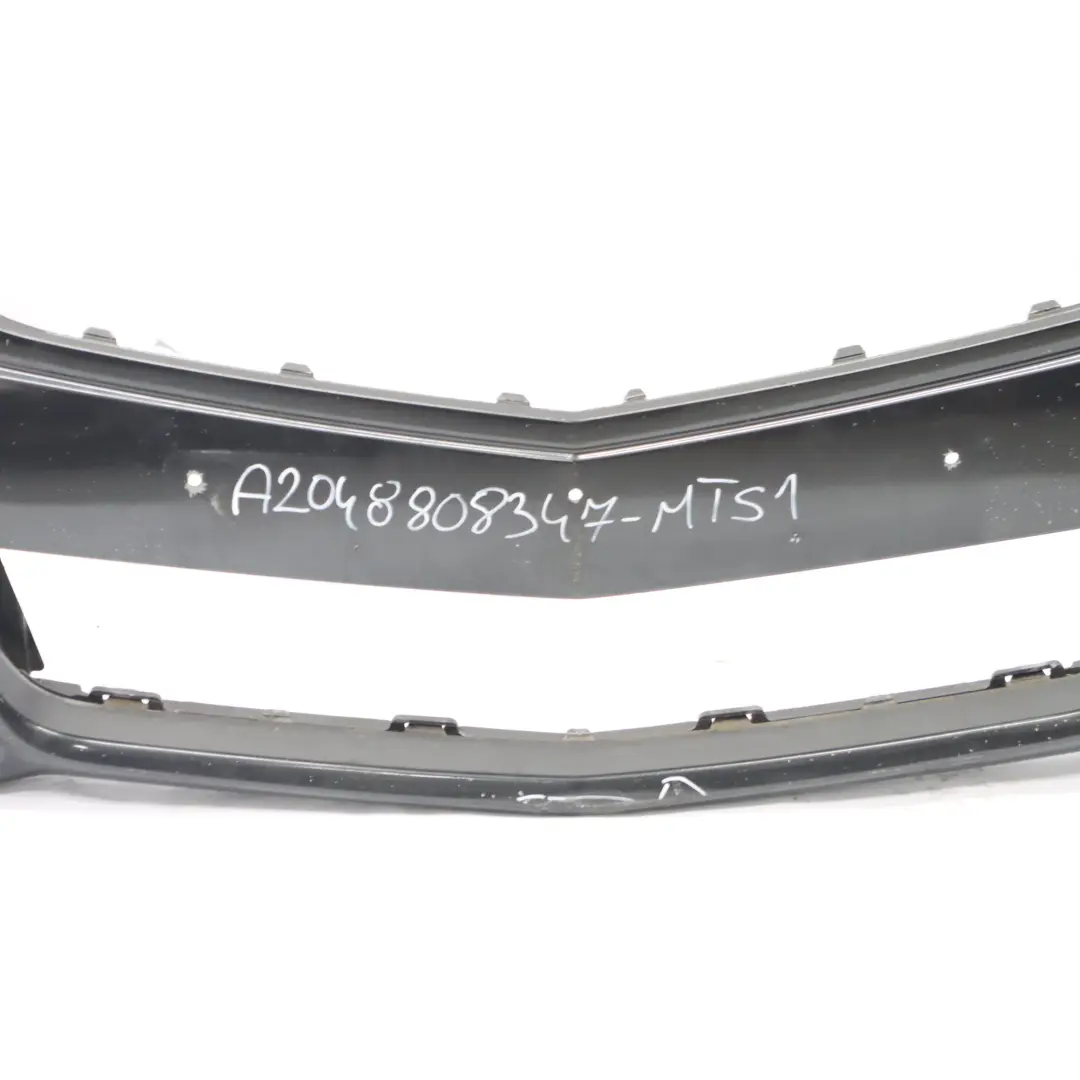 Mercedes W204 Zderzak Przedni AMG Magnetite Black Czarny Metalik - 183 - SKU A2048808347-MTS1 - Numer Części A2048808347