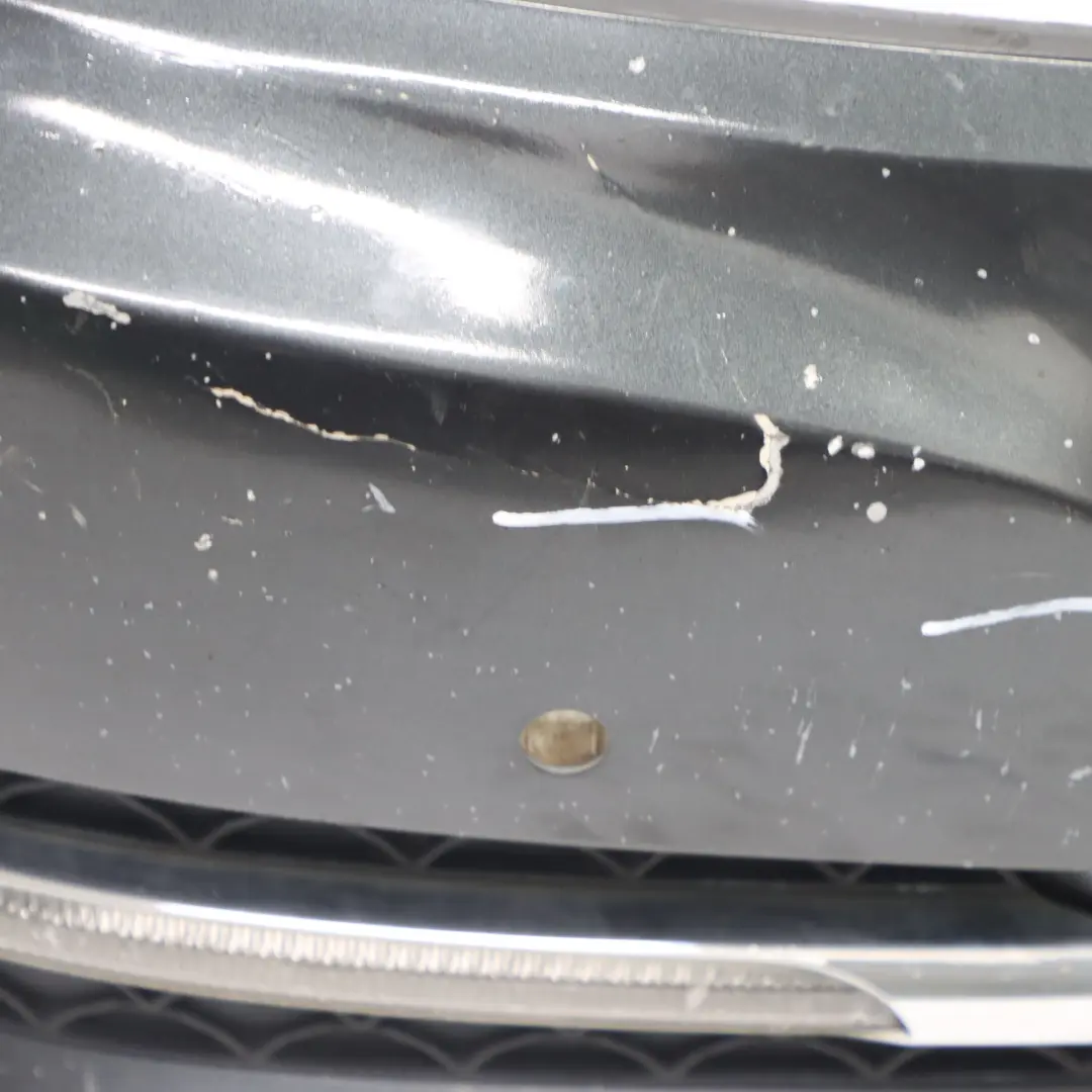 Mercedes W204 Front Bumper AMG Trim Panel Cover Magnetite Black Metallic - 183 - SKU A2048808347-MTS1 - Part number A2048808347