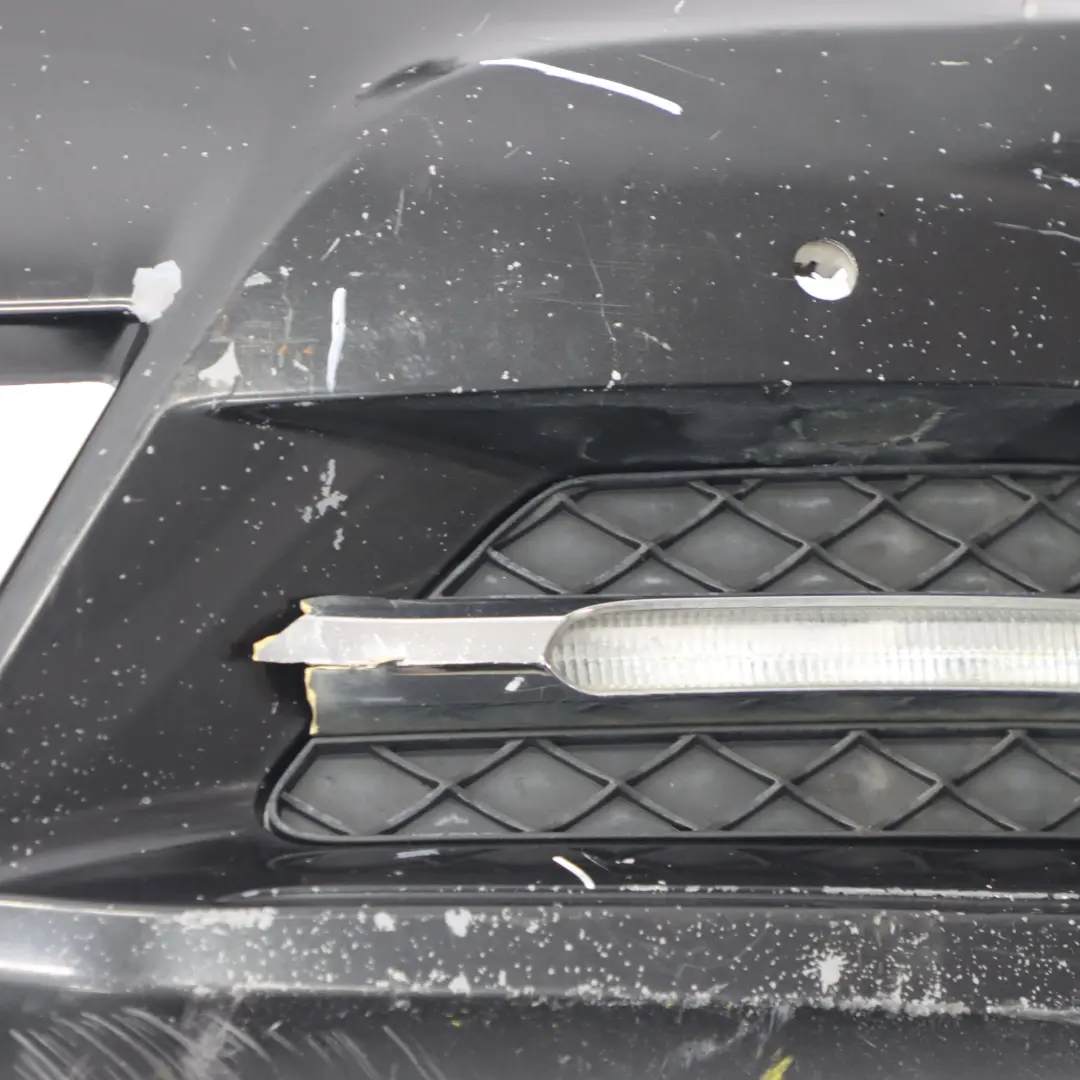 Mercedes W204 Front Bumper AMG Trim Panel Cover Magnetite Black Metallic - 183 - SKU A2048808347-MTS1 - Part number A2048808347