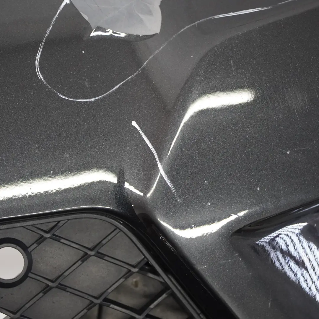 Mercedes W204 Front Bumper AMG Trim Panel Cover Magnetite Black Metallic - 183 - SKU A2048808347-MTS - Part number A2048808347