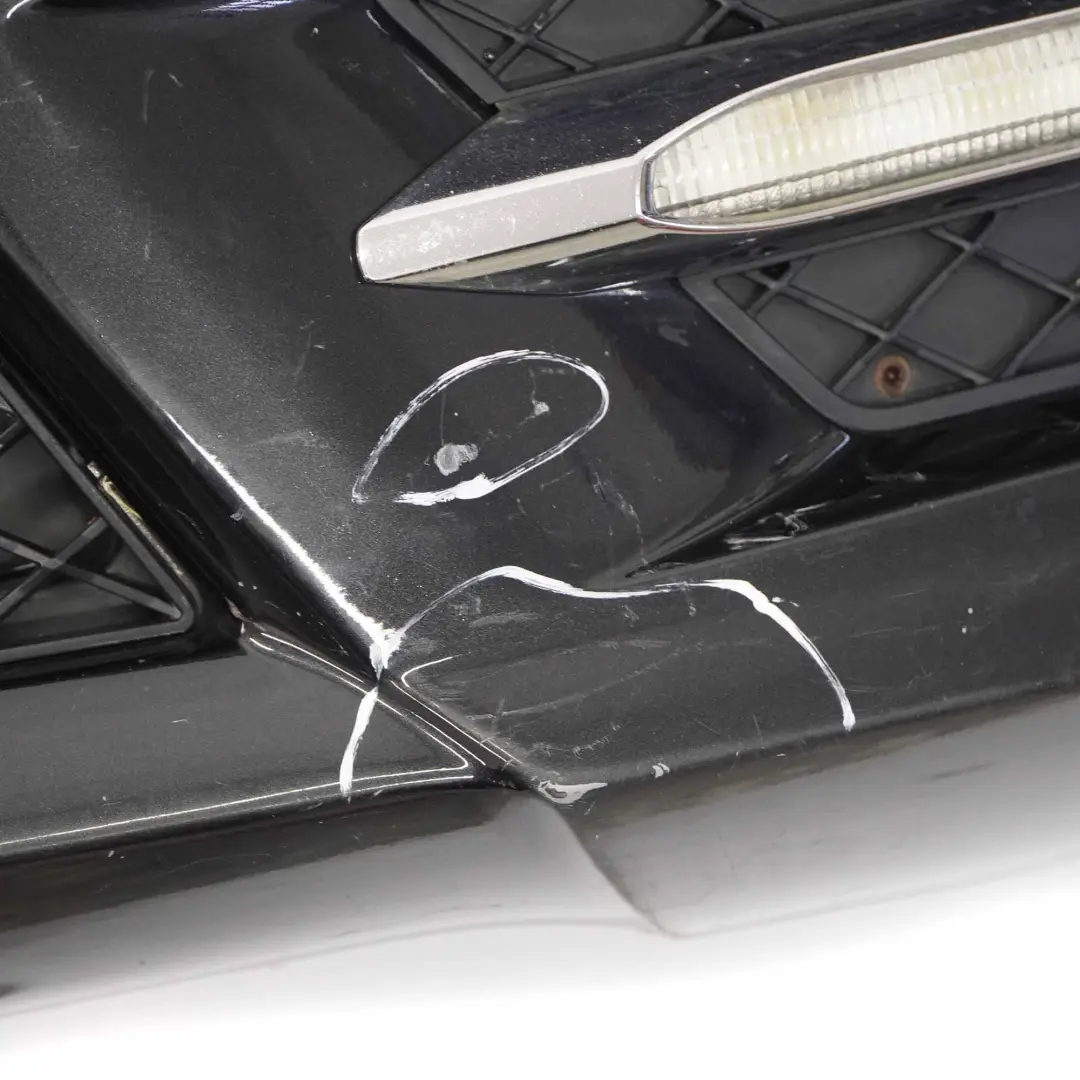 Front Bumper AMG Trim Panel Cover Magnetite Black Metallic - 183 to Mercedes W204 with Part number A2048808347 Mercedes W204 Front Bumper AMG Trim Panel Cover Magnetite Black Metallic - 183 - SKU A2048808347-MTS - Part number A2048808347