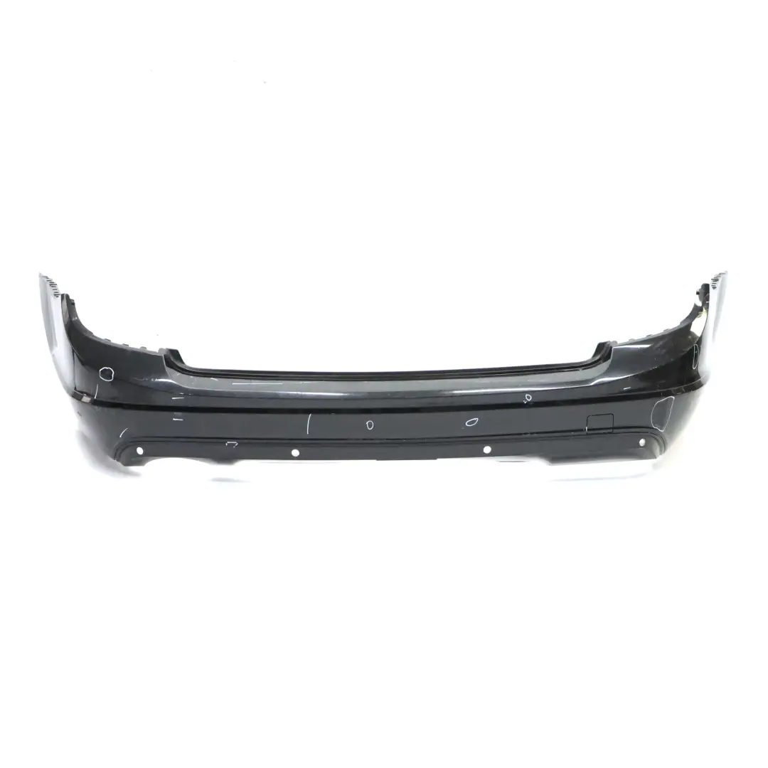 Bumper Trim Panel Cover Obsidian Black Metallic 197 to Mercedes S204 Rear with Part number A2048809340 Mercedes S204 Rear Bumper Trim Panel Cover Obsidian Black Metallic 197 - SKU A2048809340-OB - Part number A2048809340