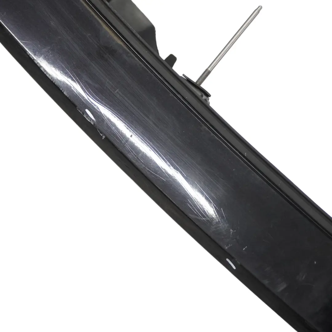 Mercedes S204 Rear Bumper Trim Panel Cover Obsidian Black Metallic - 197 - SKU A2048809340-OB1 - Part number A2048809340