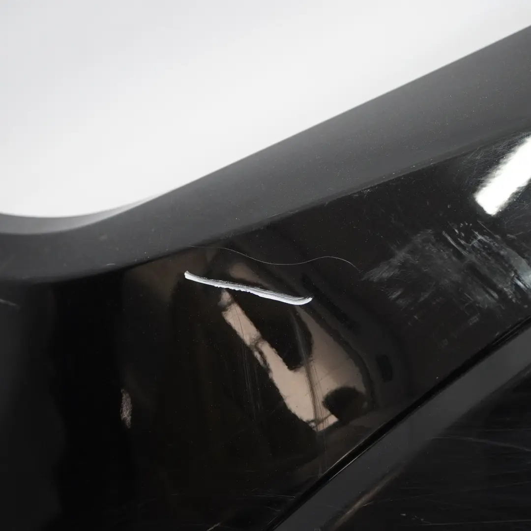 Mercedes S204 Zderzak Tylny Obsidian Black Czarny Metalik - 197 - SKU A2048809340-OB1 - Numer Części A2048809340
