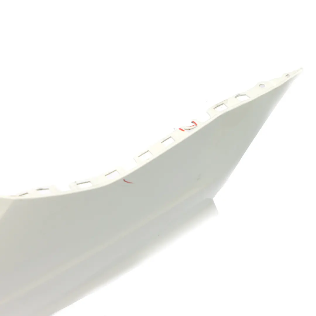 Bumper Trim Panel Calcite White - 650 to Mercedes W204 C204 AMG Rear with Part number A2048809347 Mercedes W204 C204 AMG Rear Bumper Trim Panel Calcite White - 650 - SKU A2048809347-CW - Part number A2048809347