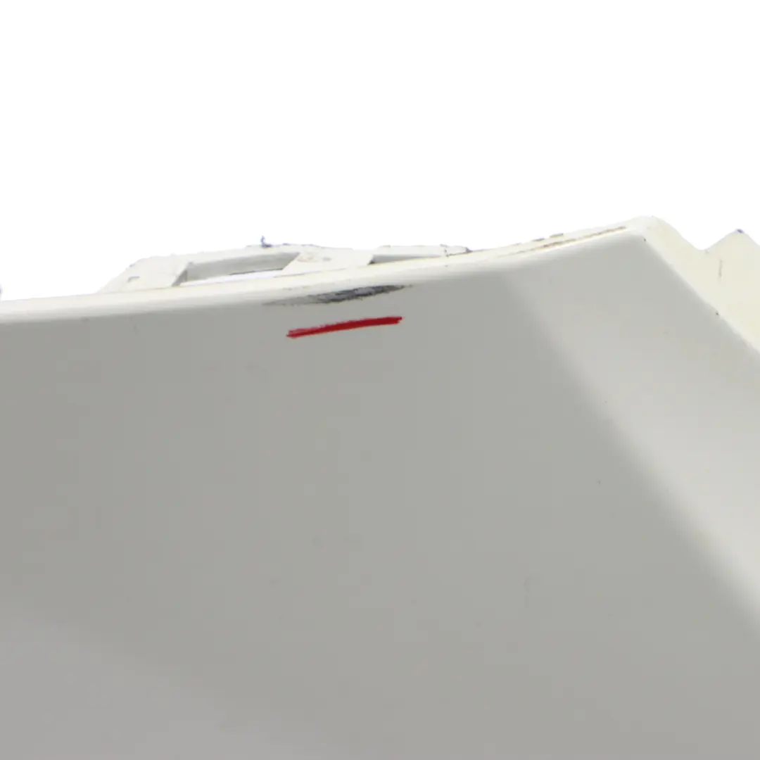 Bumper Trim Panel Calcite White - 650 to Mercedes W204 C204 AMG Rear with Part number A2048809347 Mercedes W204 C204 AMG Rear Bumper Trim Panel Calcite White - 650 - SKU A2048809347-CW - Part number A2048809347