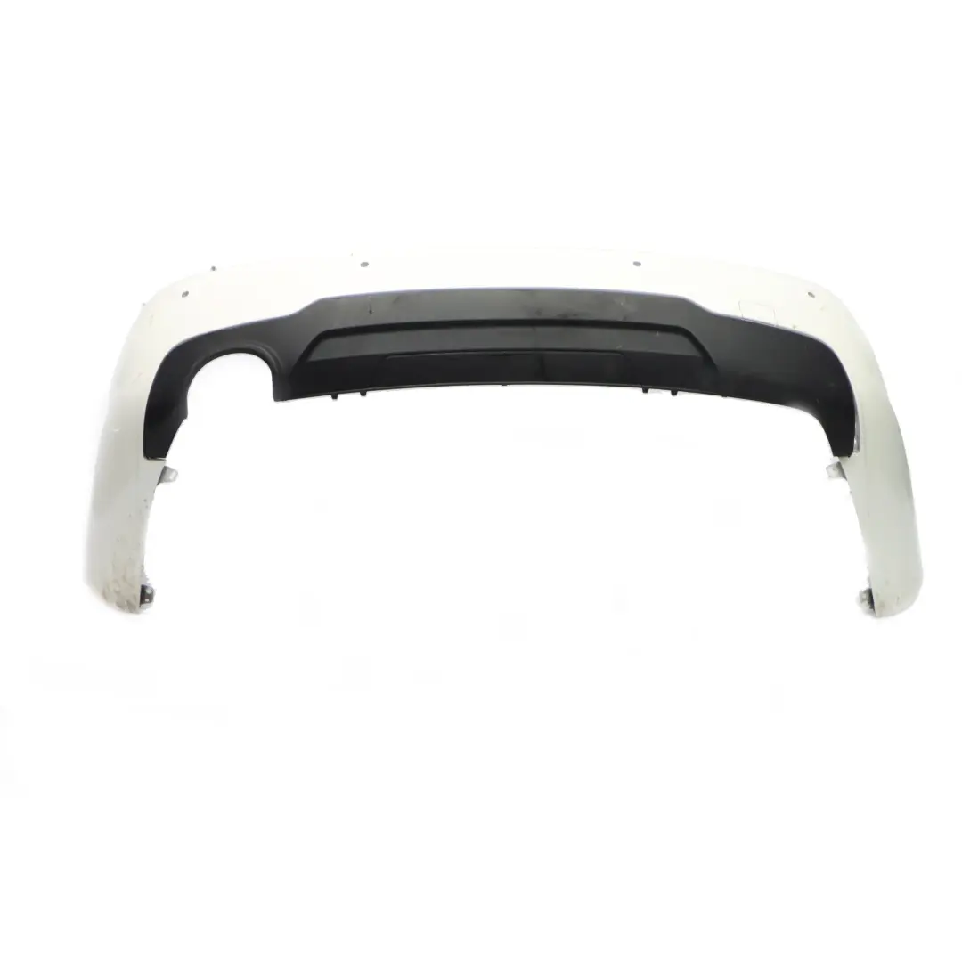 Mercedes W204 C204 AMG Rear Bumper Trim Panel Calcite White - 650 - SKU A2048809347-CW - Part number A2048809347