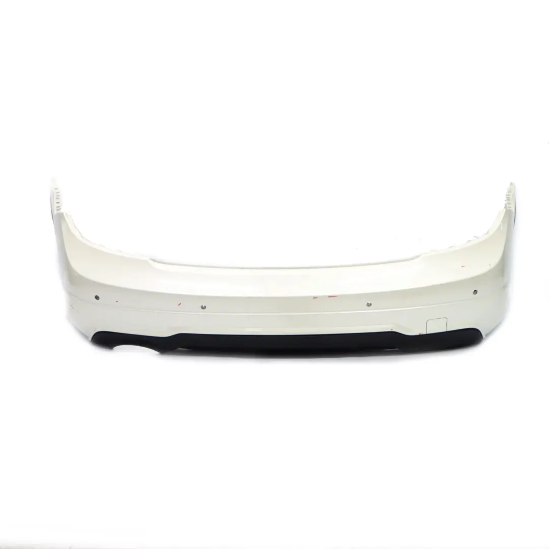 Mercedes W204 C204 AMG Rear Bumper Trim Panel Diamond White Metallic - 799 - SKU A2048809347-DWM1 - Part number A2048809347