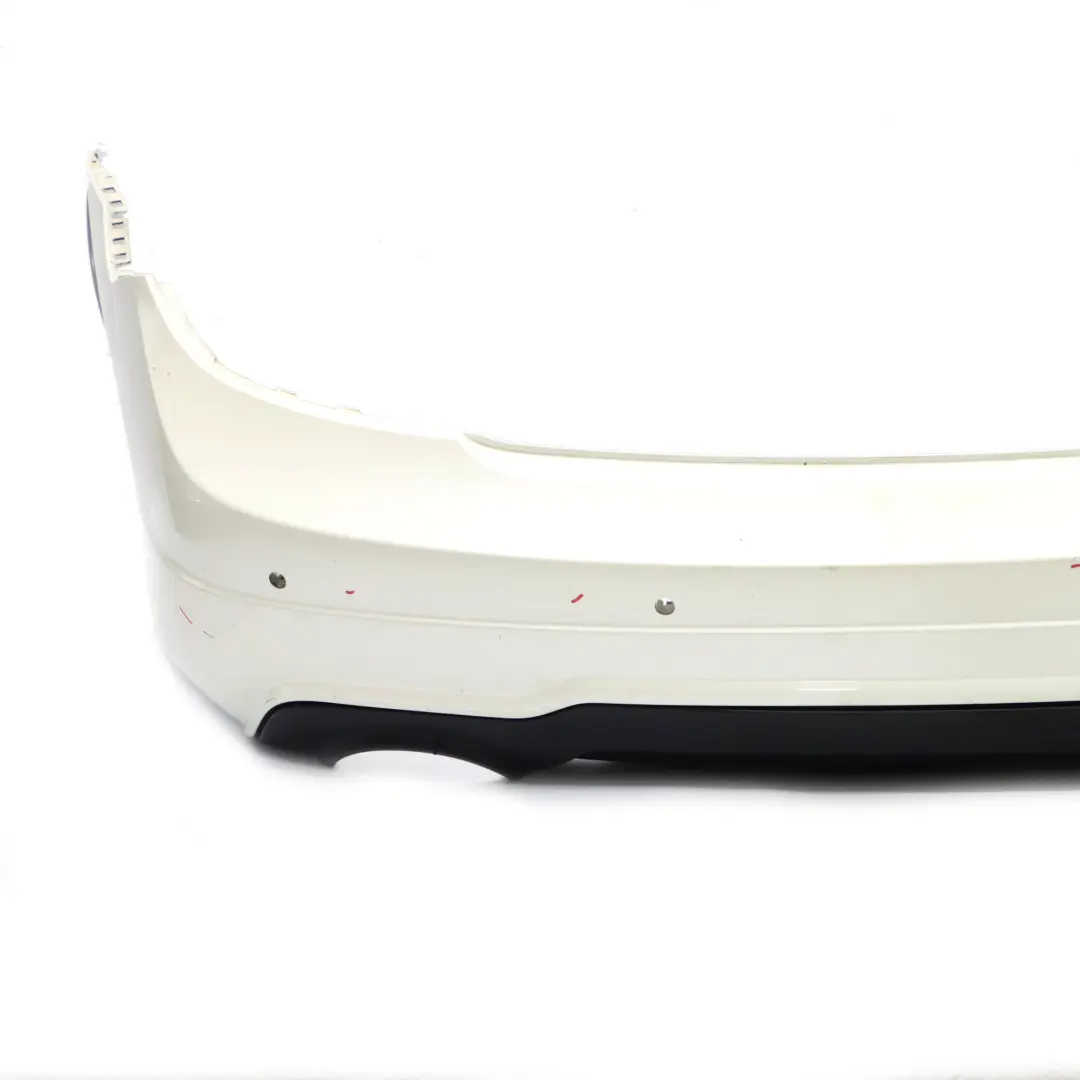 Mercedes W204 C204 AMG Zderzak Tylny Diamond White Metalik - 799 - SKU A2048809347-DWM1 - Numer Części A2048809347