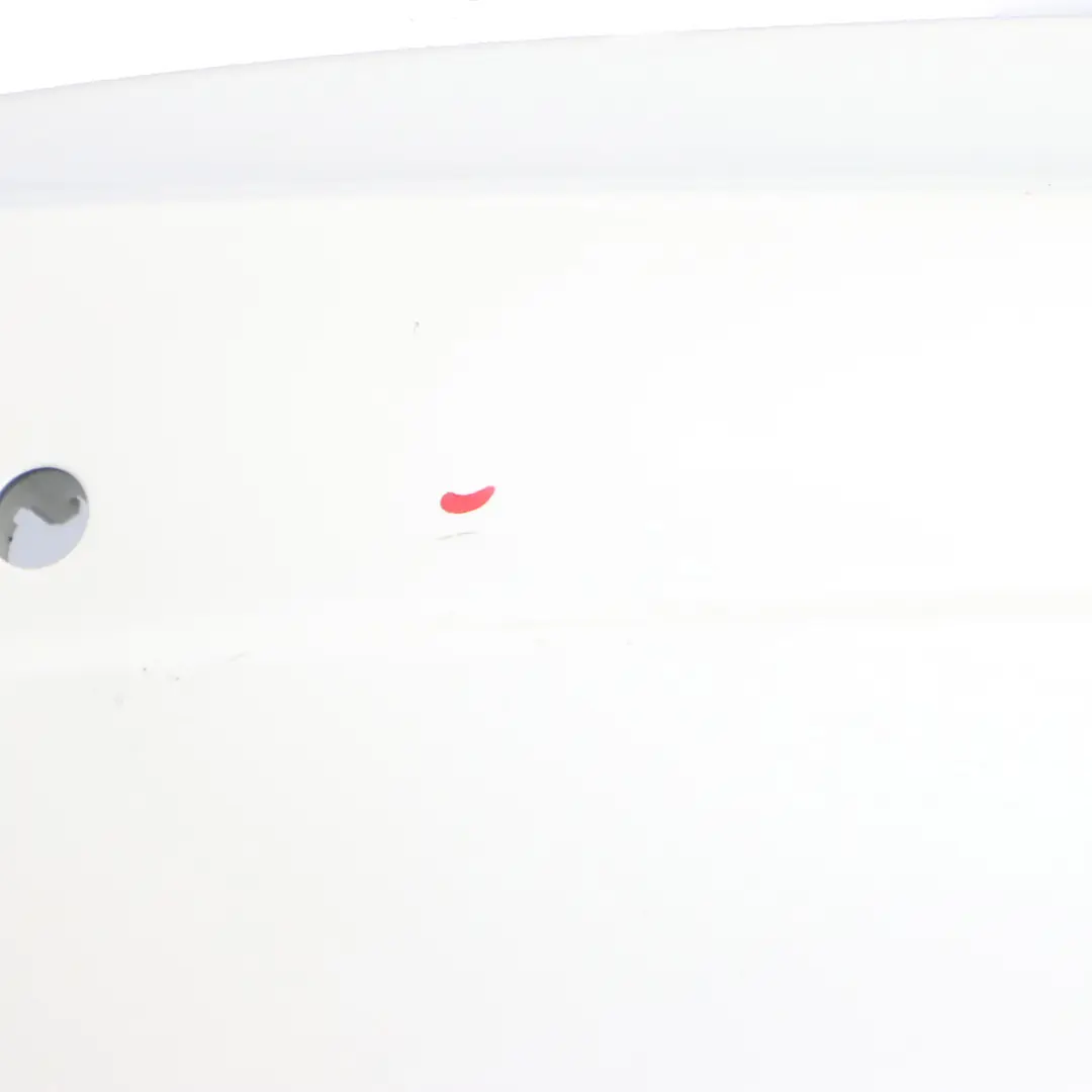 Mercedes W204 C204 AMG Rear Bumper Trim Panel Diamond White Metallic - 799 - SKU A2048809347-DWM1 - Part number A2048809347