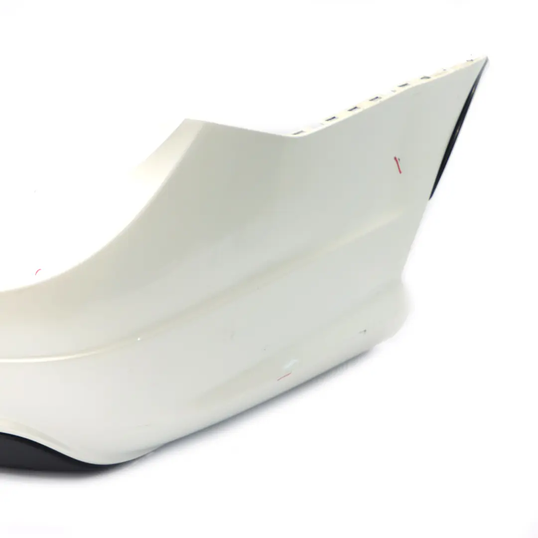 Mercedes W204 C204 AMG Rear Bumper Trim Panel Diamond White Metallic - 799 - SKU A2048809347-DWM1 - Part number A2048809347