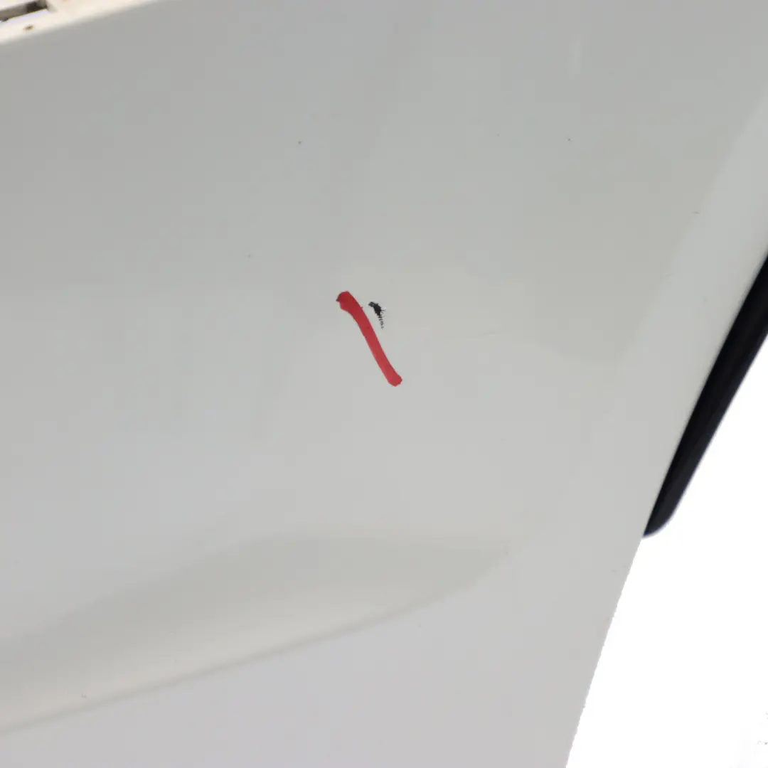 Mercedes W204 C204 AMG Rear Bumper Trim Panel Diamond White Metallic - 799 - SKU A2048809347-DWM1 - Part number A2048809347