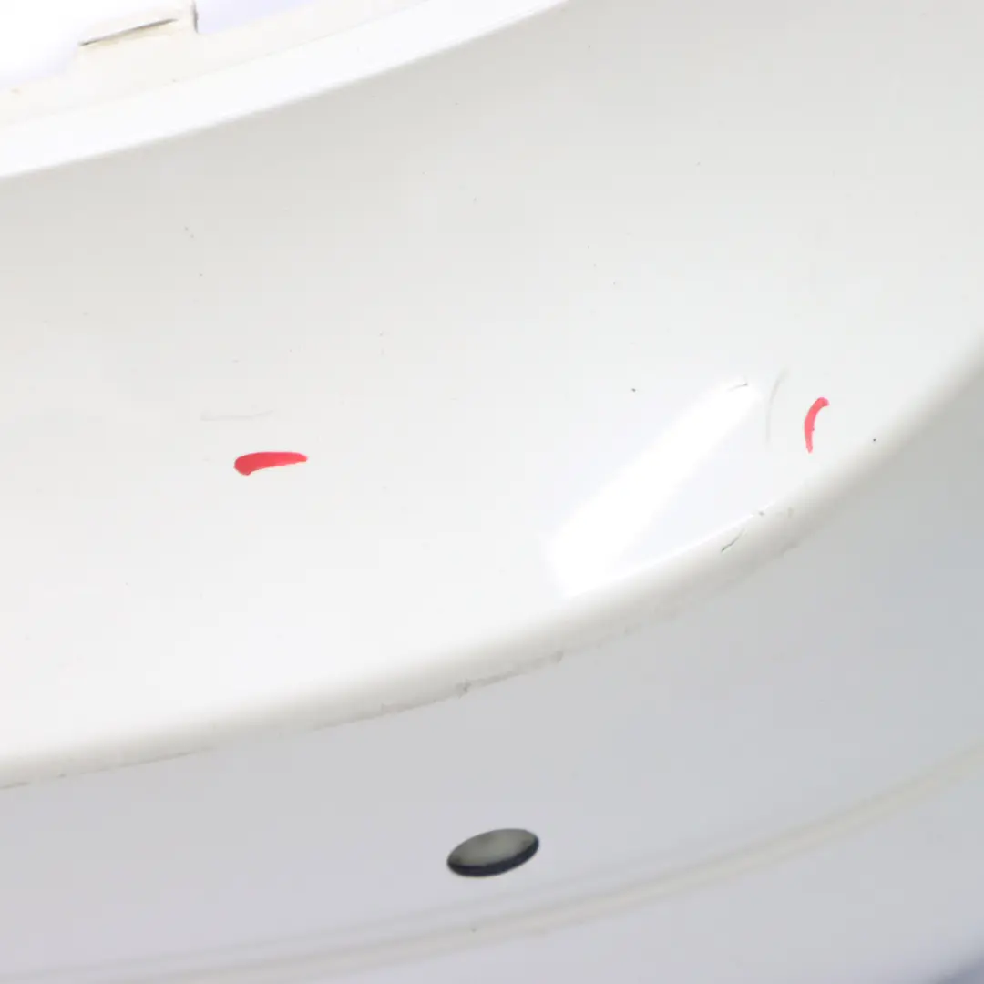 Bumper Trim Panel Diamond White Metallic - 799 to Mercedes W204 C204 AMG Rear with Part number A2048809347 Mercedes W204 C204 AMG Rear Bumper Trim Panel Diamond White Metallic - 799 - SKU A2048809347-DWM1 - Part number A2048809347