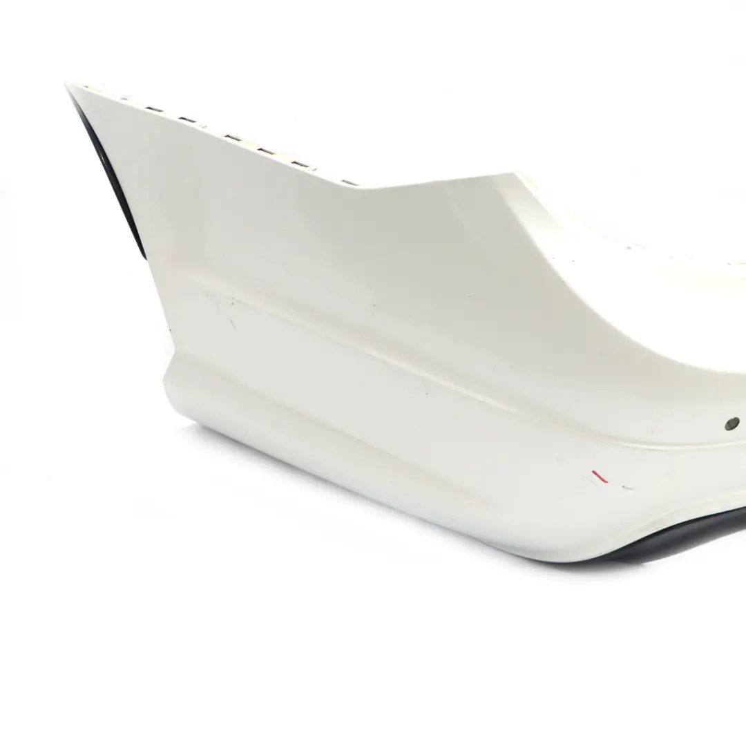 Mercedes W204 C204 AMG Rear Bumper Trim Panel Diamond White Metallic - 799 - SKU A2048809347-DWM1 - Part number A2048809347