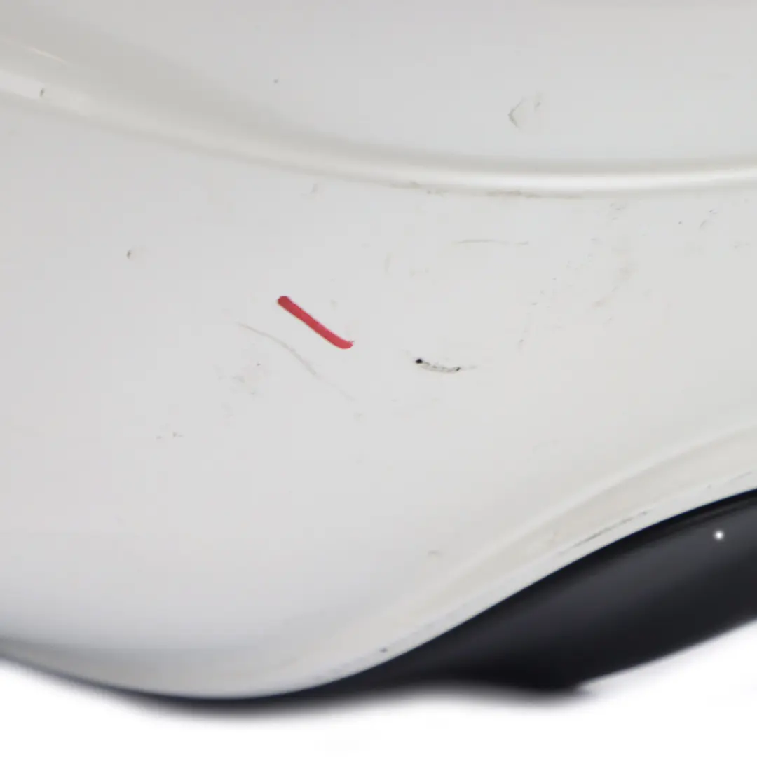 Mercedes W204 C204 AMG Rear Bumper Trim Panel Diamond White Metallic - 799 - SKU A2048809347-DWM1 - Part number A2048809347
