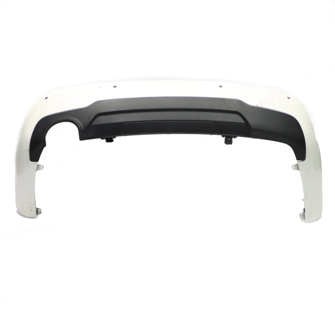Mercedes W204 C204 AMG Rear Bumper Trim Panel Diamond White Metallic - 799 - SKU A2048809347-DWM1 - Part number A2048809347