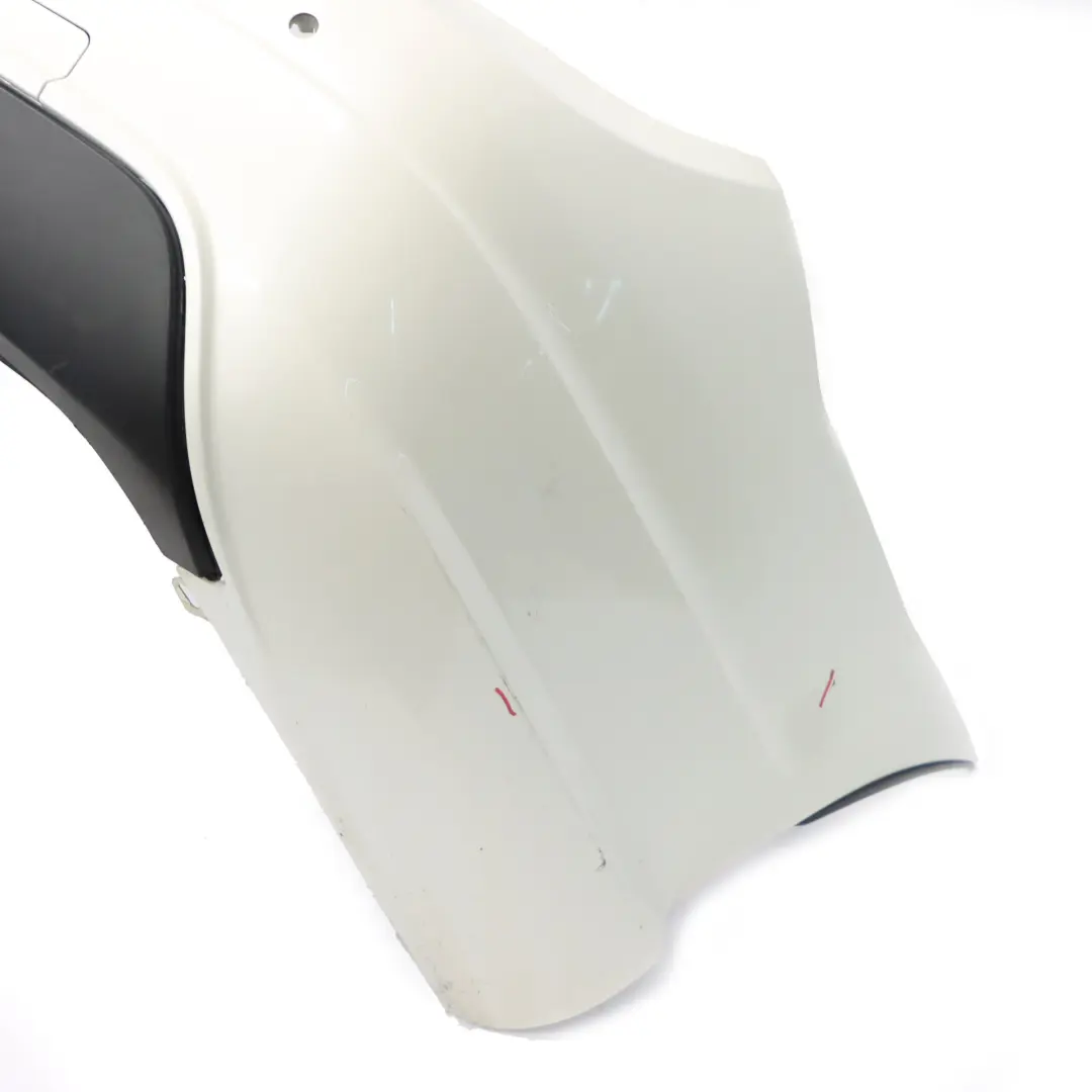 Mercedes W204 C204 AMG Rear Bumper Trim Panel Diamond White Metallic - 799 - SKU A2048809347-DWM1 - Part number A2048809347