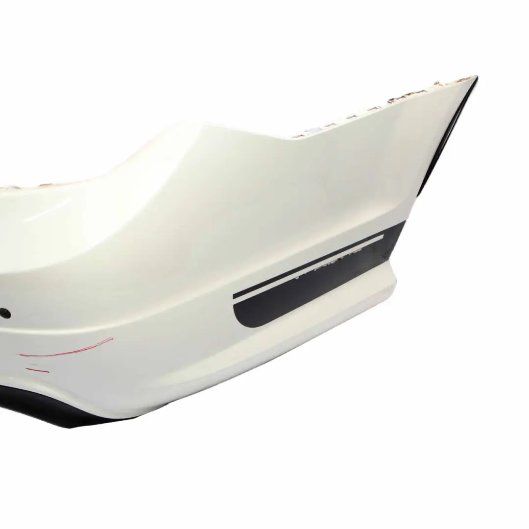 C63 AMG Rear Bumper Panel Diamond White - 799 to Mercedes W204 C204 with Part number A2048809347 Mercedes W204 C204 C63 AMG Rear Bumper Panel Diamond White - 799 - SKU A2048809347-DWM - Part number A2048809347