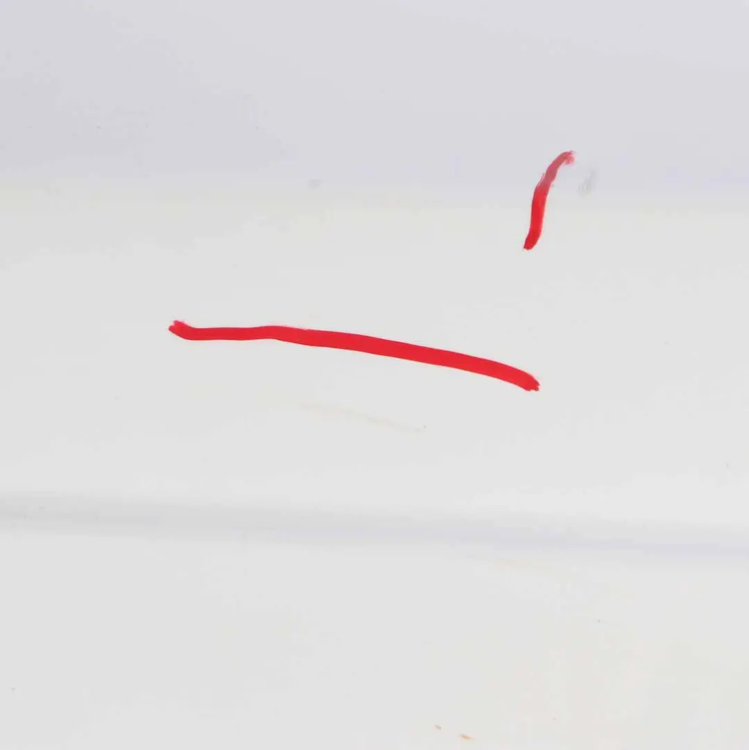 C63 AMG Rear Bumper Panel Diamond White - 799 to Mercedes W204 C204 with Part number A2048809347 Mercedes W204 C204 C63 AMG Rear Bumper Panel Diamond White - 799 - SKU A2048809347-DWM - Part number A2048809347